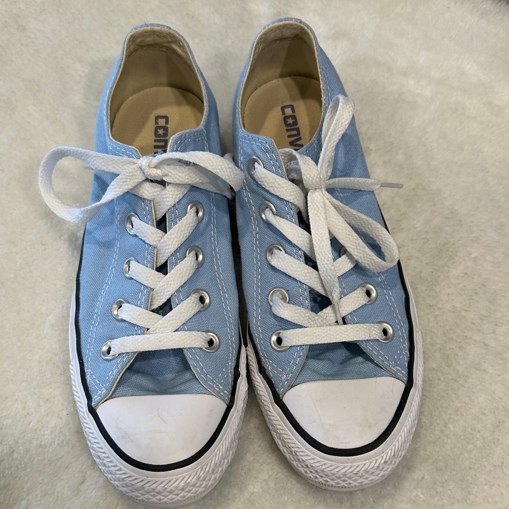 Converse all star low platform shoes